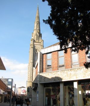 Lion Walk Church in the town centre